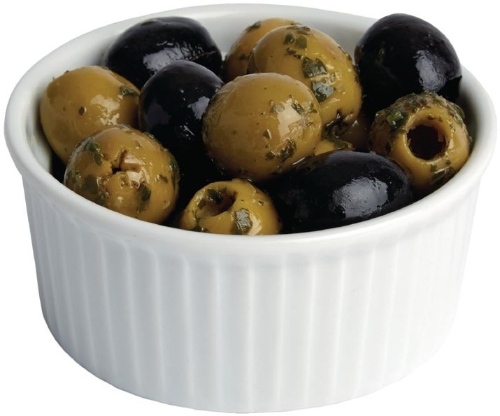  Olympia Ramequins blancs 80mm Whiteware 