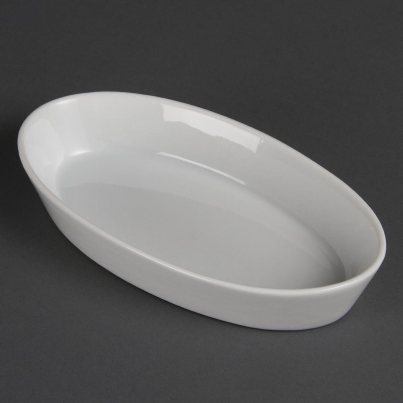  Olympia Plats &agrave; sole ovales blancs 195 x 110mm 
