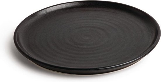  Olympia Assiettes plates noir mat  Canvas 26,5 cm 