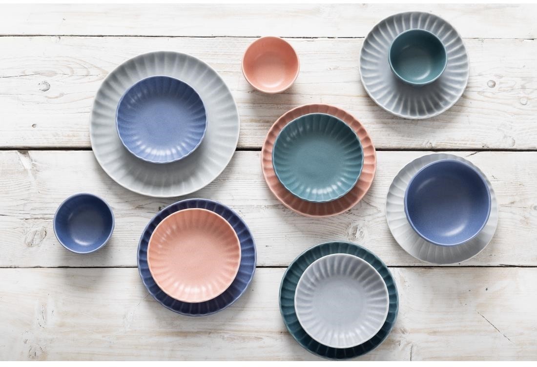  Olympia Bols profonds Corallite bleus 105x55mm (lot de 12) 