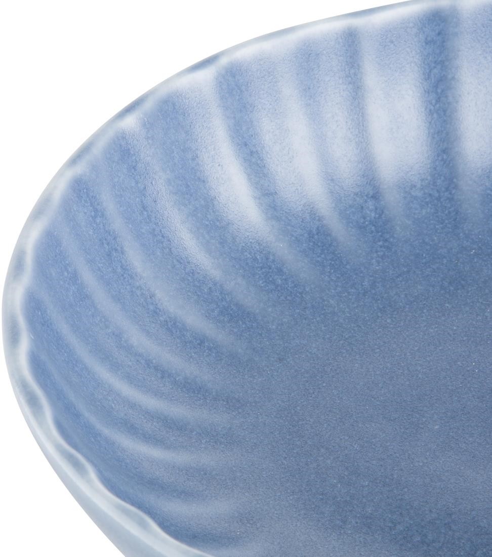  Olympia Assiettes calottes Corallite bleues 160x40mm (lot de 6) 
