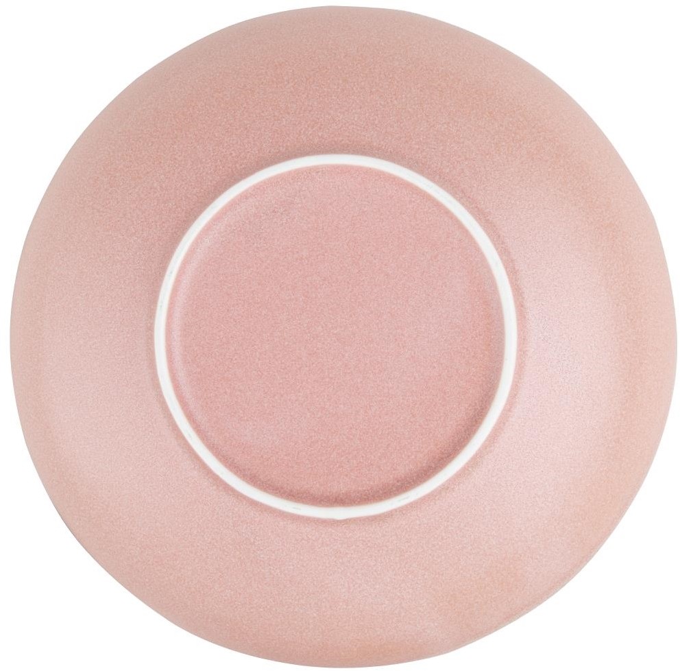 Olympia Assiettes calottes Corallite p&ecirc;che 220x50mm (lot de 6) 