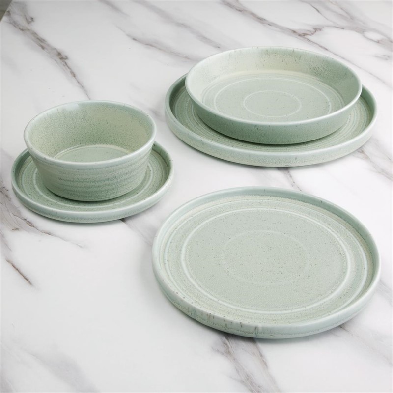 Olympia Assiette plate vert printanier Cavolo 27 cm 