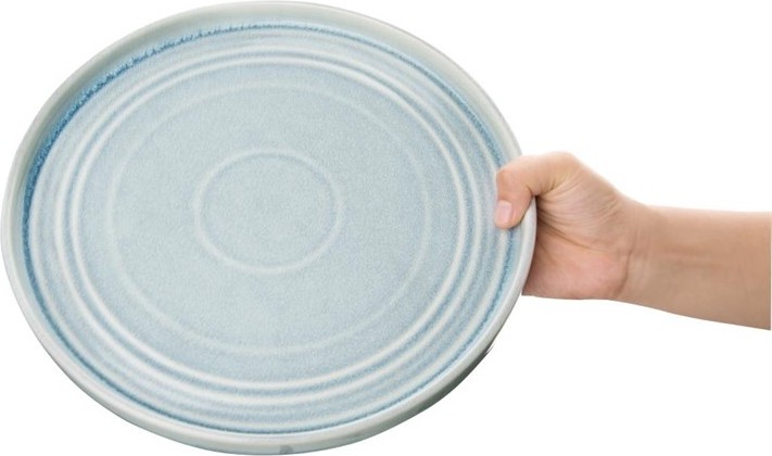  Olympia Assiette plate bleu cristallin Cavolo 27 cm 
