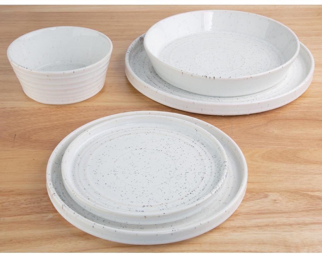  Olympia Pots &agrave; sauce blanc mouchet&eacute; Cavolo 67mm (lot de 12) 