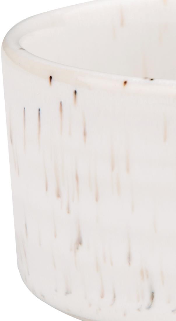  Olympia Pots &agrave; sauce blanc mouchet&eacute; Cavolo 67mm (lot de 12) 