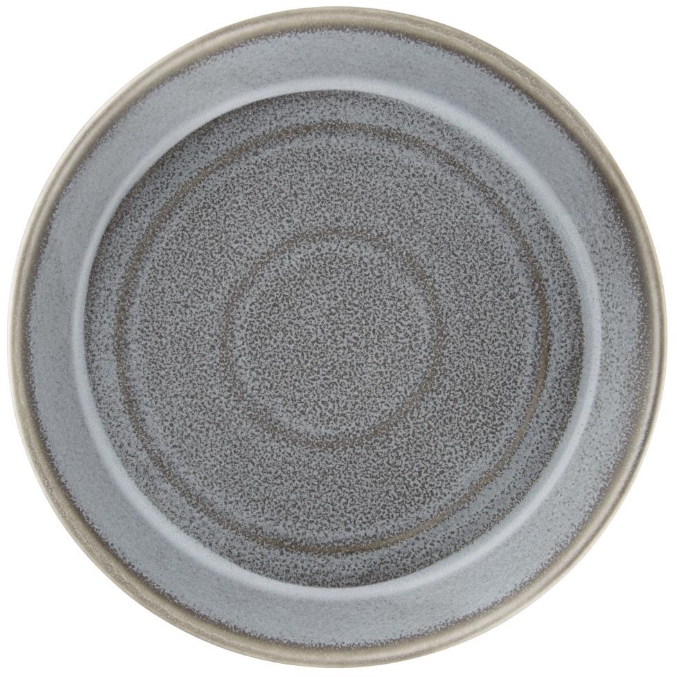 Olympia Bols plats ronds anthracite Cavolo 220mm (lot de 4) 