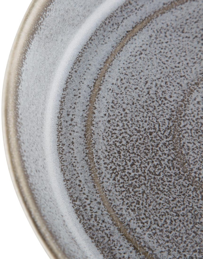  Olympia Bols plats ronds anthracite Cavolo 220mm (lot de 4) 
