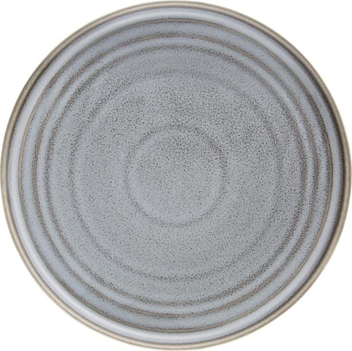  Olympia Assiettes plates rondes Cavolo anthracite 270mm (lot de 4) 