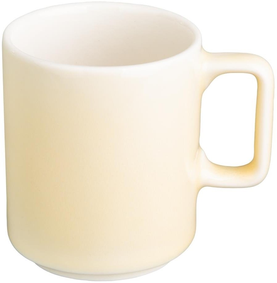  Olympia Tasses Fondant jaunes 170ml (lot de 6) 