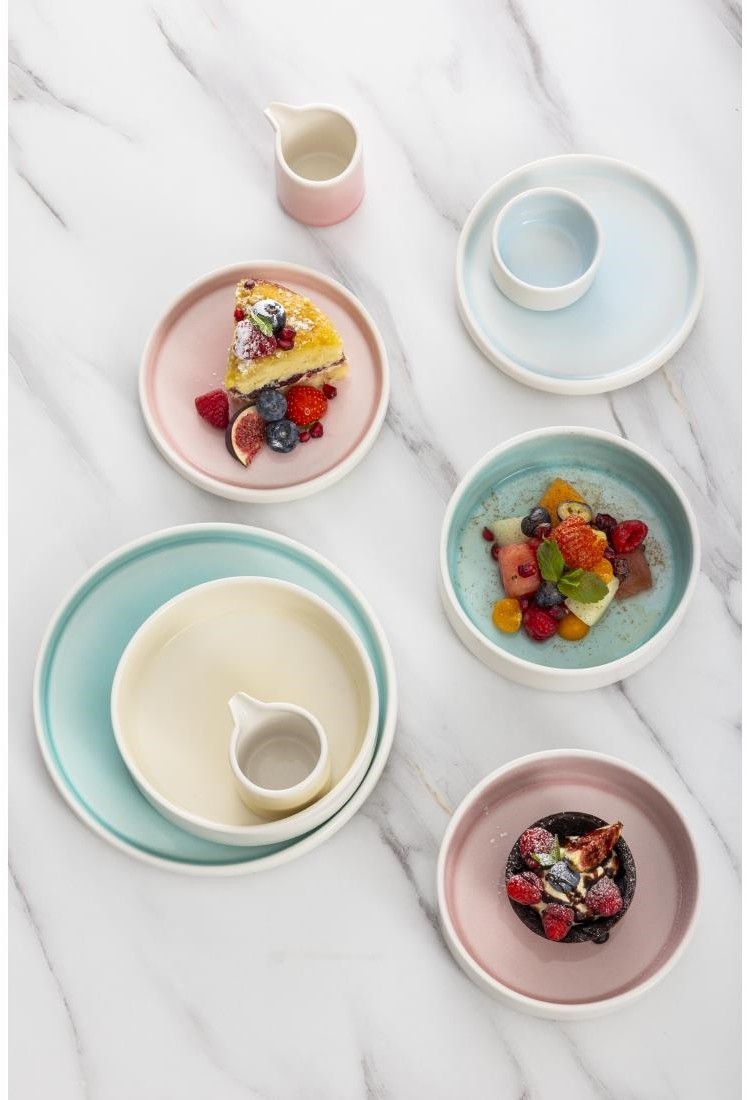  Olympia Assiettes Fondant vertes 270mm (lot de 4) 