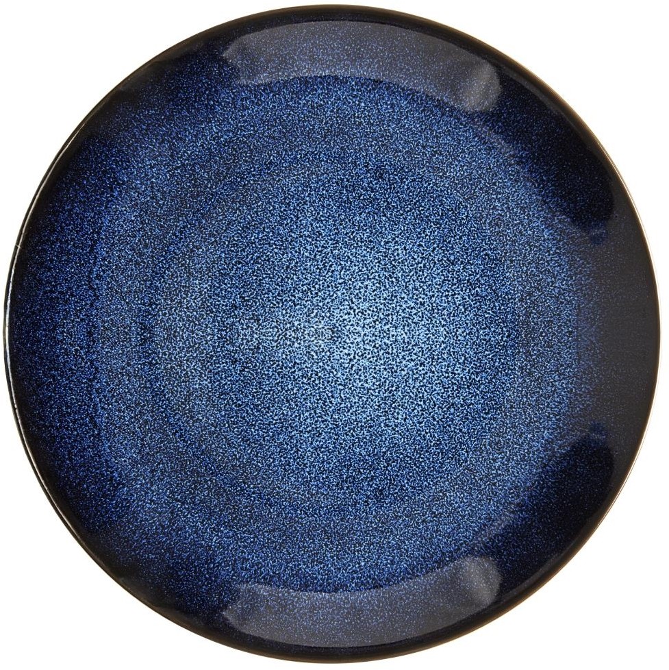  Olympia Assiettes creuses Luna bleu nuit 255 mm (lot de 4) 