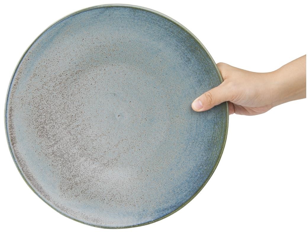  Olympia Assiettes plates Ember Blue 275mm (lot de 4) 