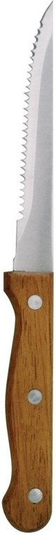 Olympia Couteaux &agrave; viande manche en bois 
