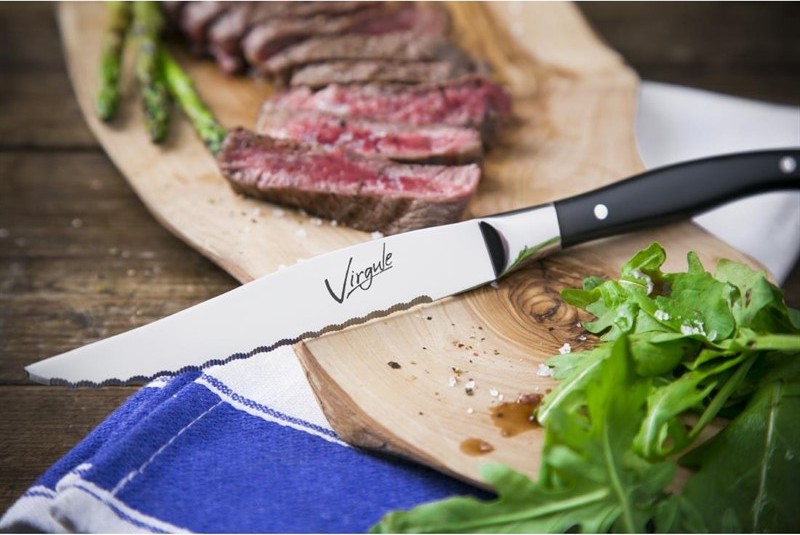  Amefa Couteaux &agrave; steak Virgule (lot de 12) 