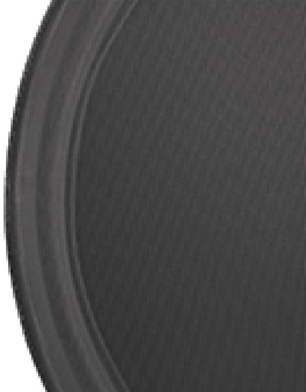  Kristallon Plateau antid&eacute;rapant en plastique rond noir 406mm 