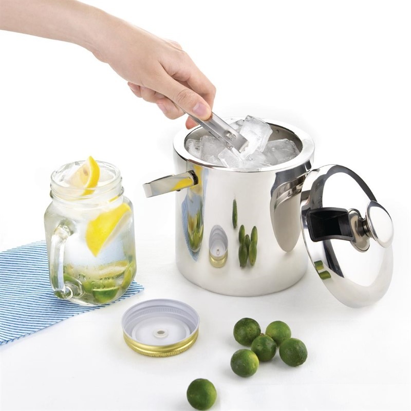  Olympia Seau &agrave; glace avec pince 1,23L 