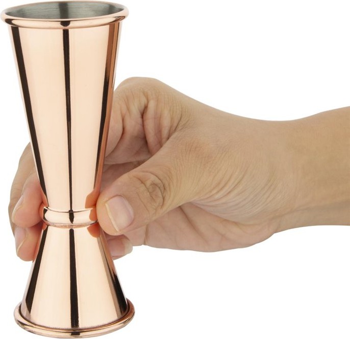  Olympia Mesure de bar conique cuivre 25/50ml 