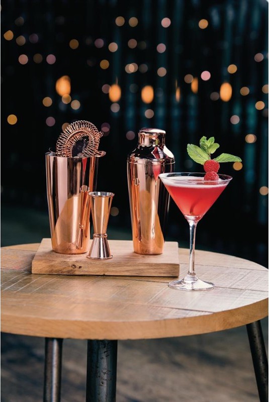  Olympia Mesure de bar conique cuivre 25/50ml 