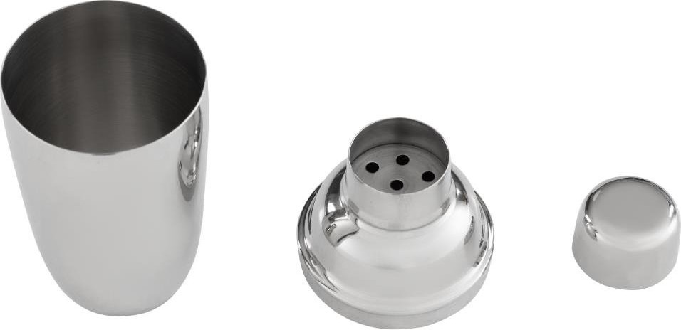  Olympia Mini shaker &agrave; cocktail en acier inoxydable 3 pi&egrave;ces 300ml 