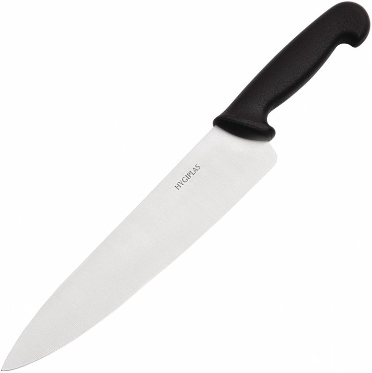  Hygiplas Couteau de cuisinier noir 255mm 