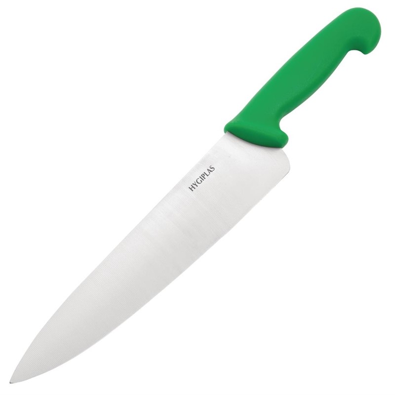  Hygiplas Couteau de cuisinier vert 255mm 