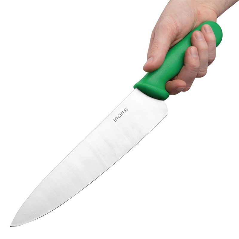  Hygiplas Couteau de cuisinier vert 255mm 