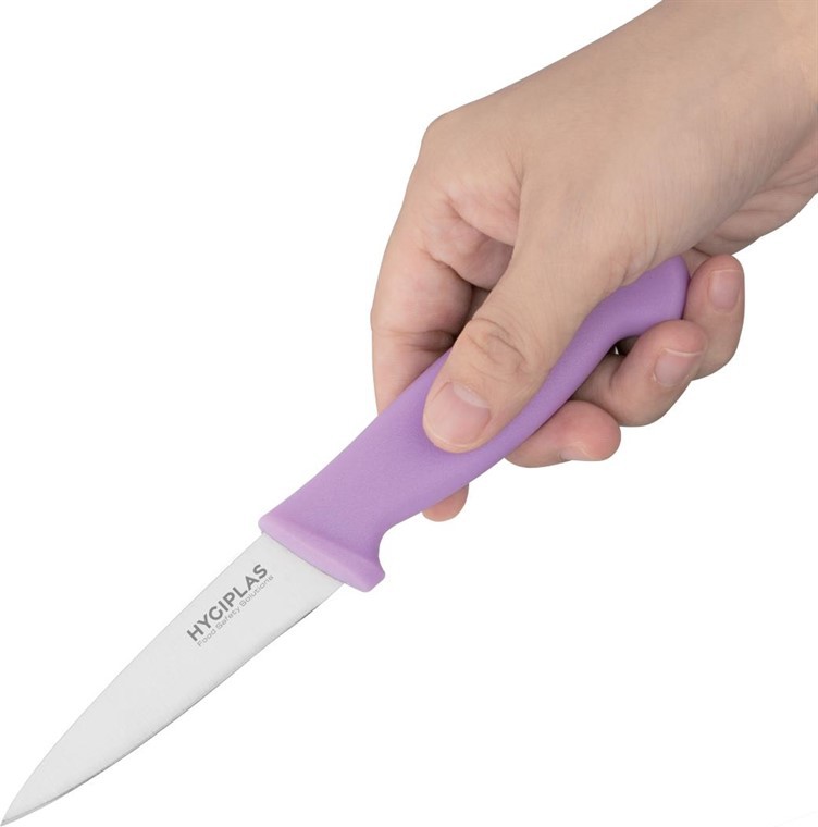  Hygiplas Couteau d'office violet 9cm 