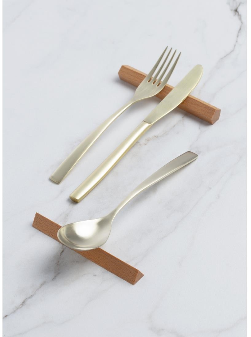  Comas Fourchettes &agrave; dessert Barcelona Champaign (lot de 12) 