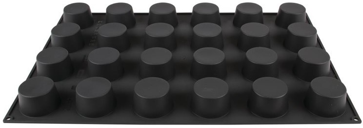  Pavoflex Moule &agrave; p&acirc;tisserie antiadh&eacute;sif en silicone 24 muffins 
