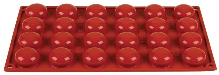  Pavoni Plaque 24 pomponnettes en silicone Formaflex 
