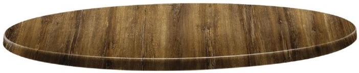  Topalit Plateau de table rond Classic Line 70cm atacama cherry 