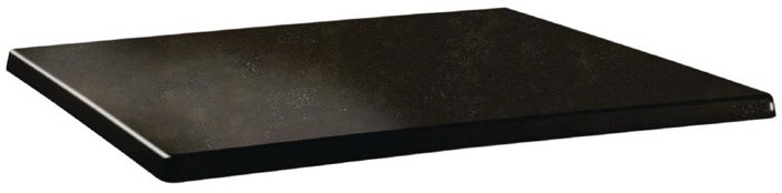  Topalit Plateau de table rectangulaire Classic Line 110x70cm cyprus metal 