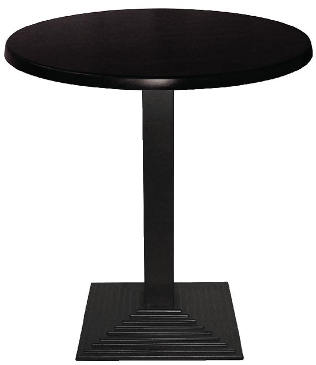  Bolero Pied de table carr&eacute; effet escalier en fonte Bolero 