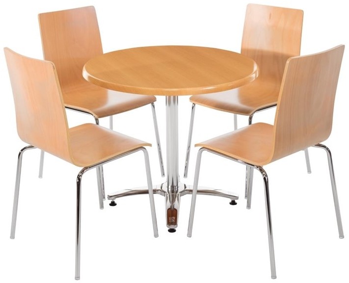  Bolero Pied de table 4 pieds en aluminium Bolero 