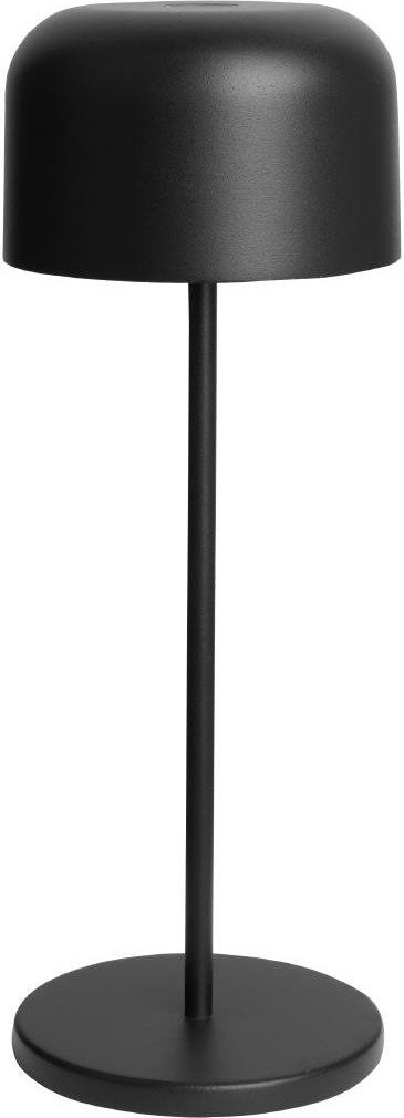  Olympia Lampe de table avec abat-jour rond Lucca noire 300mm 