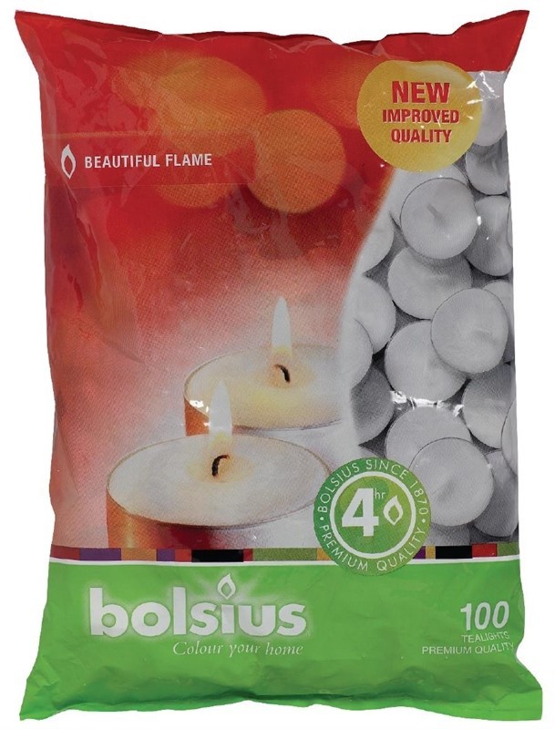  Bolsius Bougies chauffe plats 4 heures 