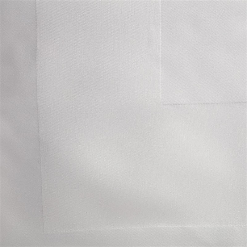  Mitre Luxury Nappe blanche bande de satin 1780 x 2740mm 