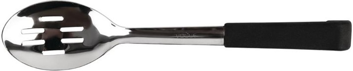  Vogue Cuill&egrave;re de service perfor&eacute;e manche noir 34 cm 