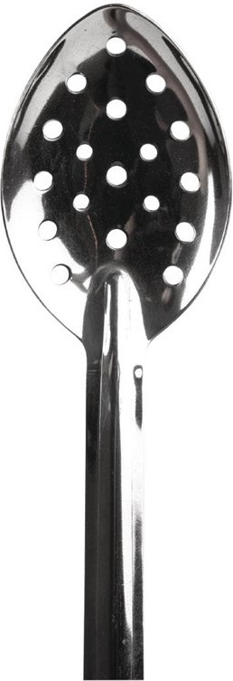  Vogue Cuill&egrave;re de service perfor&eacute;e en acier inoxydable 330mm 