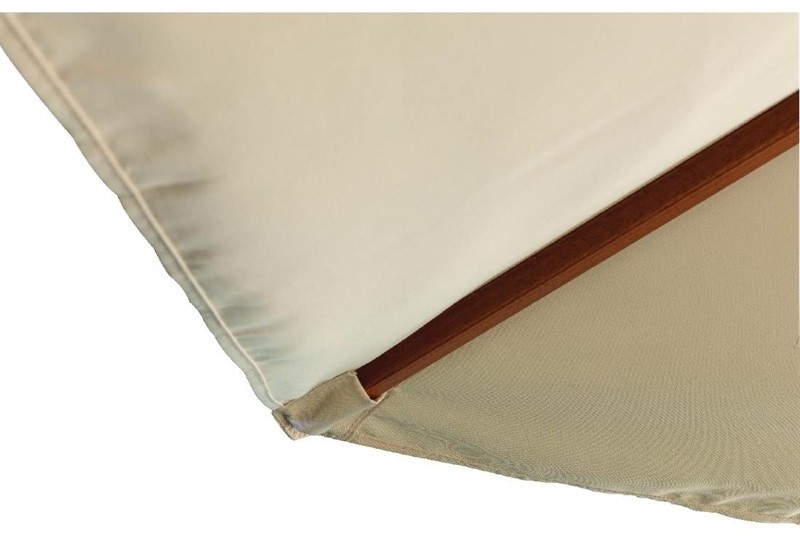 Bolero Parasol rond &eacute;cru 3m 