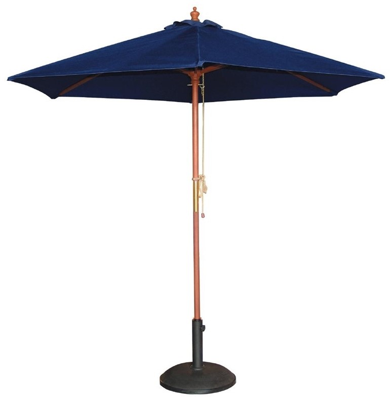  Bolero Parasol rond 3m bleu marine 