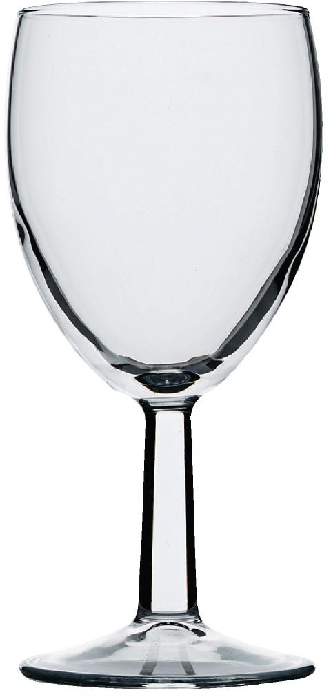  Utopia Verres &agrave; pied Saxon 250 ml marqu&eacute;s CE &agrave; 175 ml (lot de 48) 