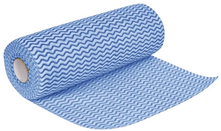  Jantex Chiffons non tiss&eacute;s bleus 