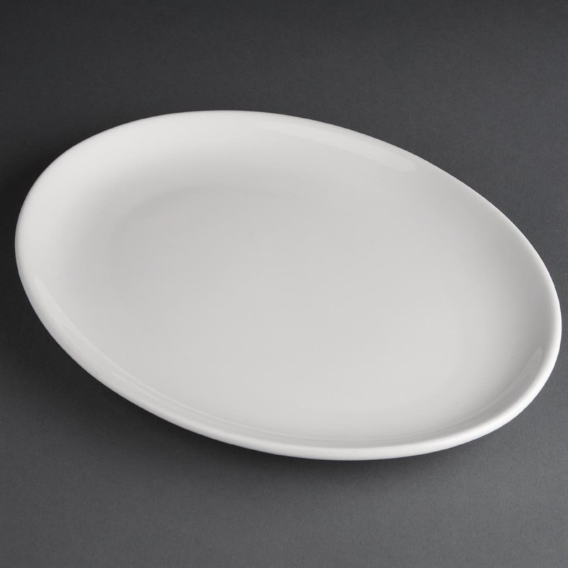  Athena Hotelware Assiettes creuses ovales 254 x 197mm 