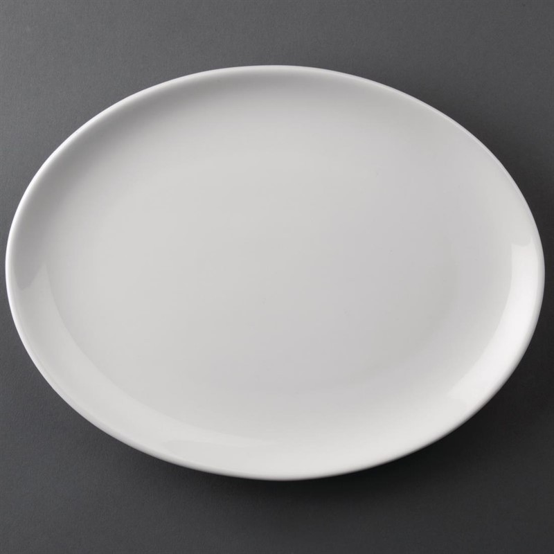  Athena Hotelware Assiettes creuses ovales 254 x 197mm 