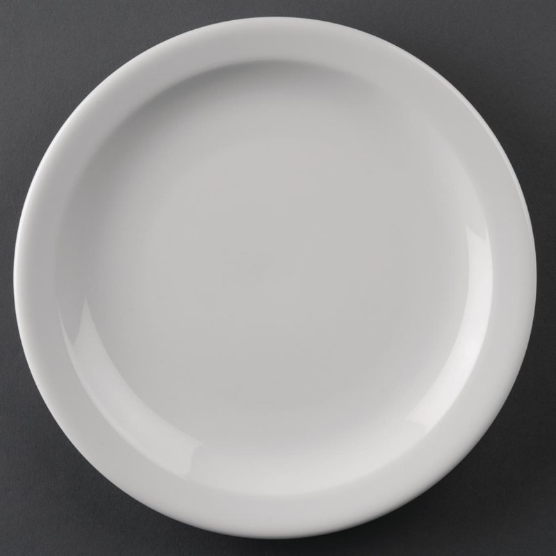  Athena Hotelware Assiettes &agrave; bord &eacute;troit 205mm 