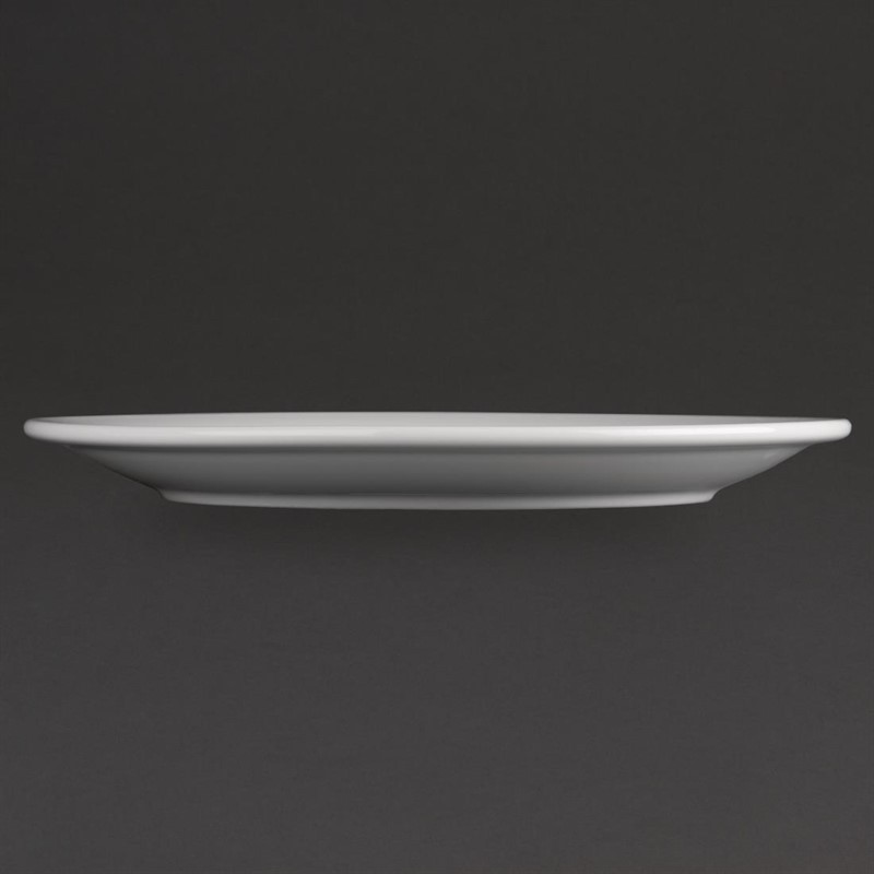  Athena Hotelware Assiettes &agrave; bord &eacute;troit 226mm 