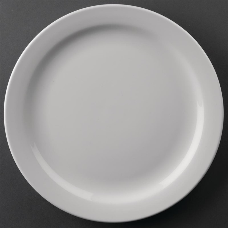  Athena Hotelware Assiettes &agrave; bord &eacute;troit 226mm 