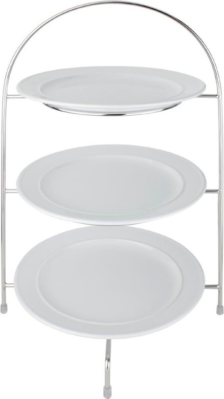  Olympia Pr&eacute;sentoir salon de th&eacute; pour 3 assiettes maxi 270mm 
